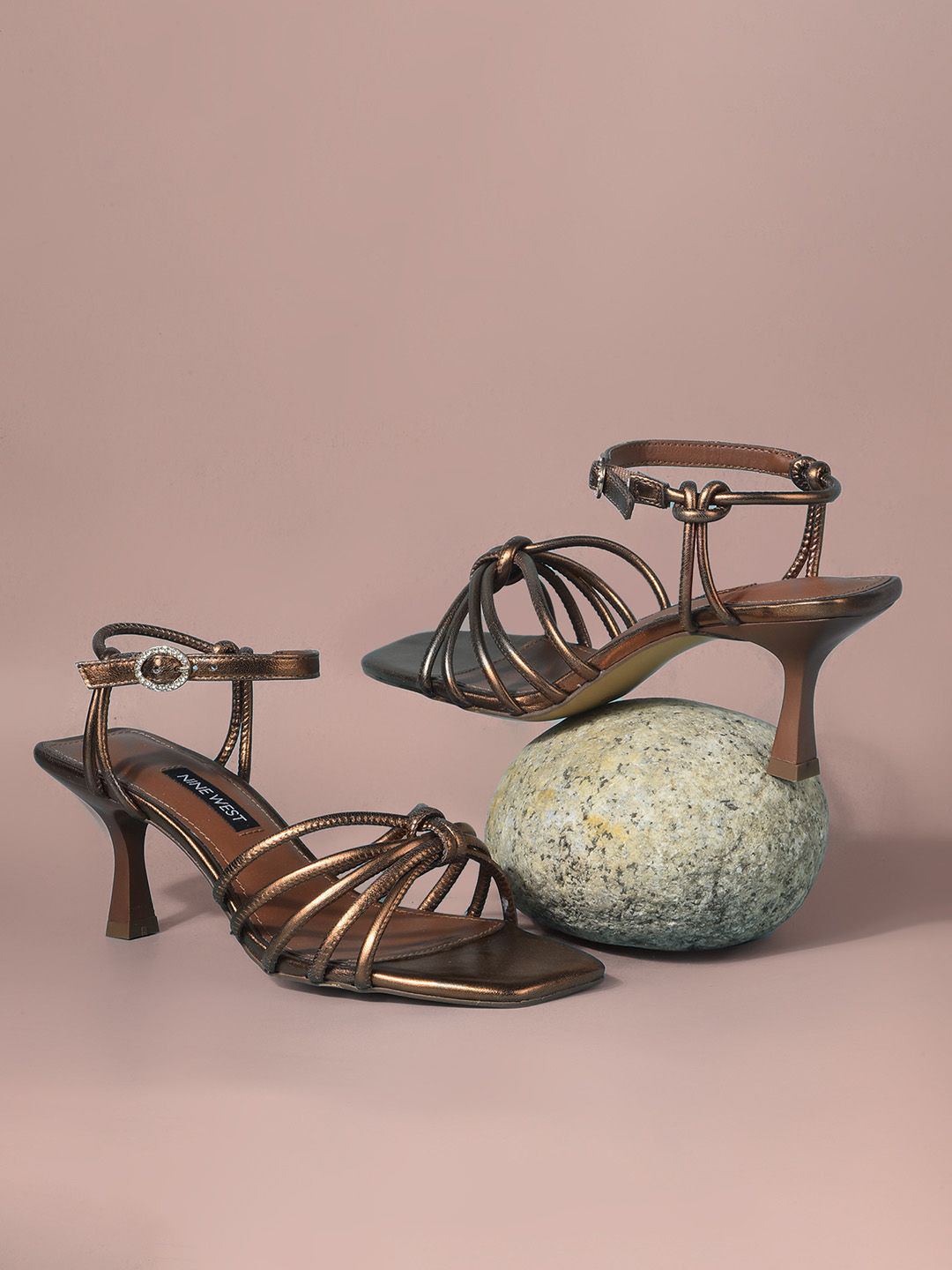Nine West Leather Ethnic Comfort Sandals
