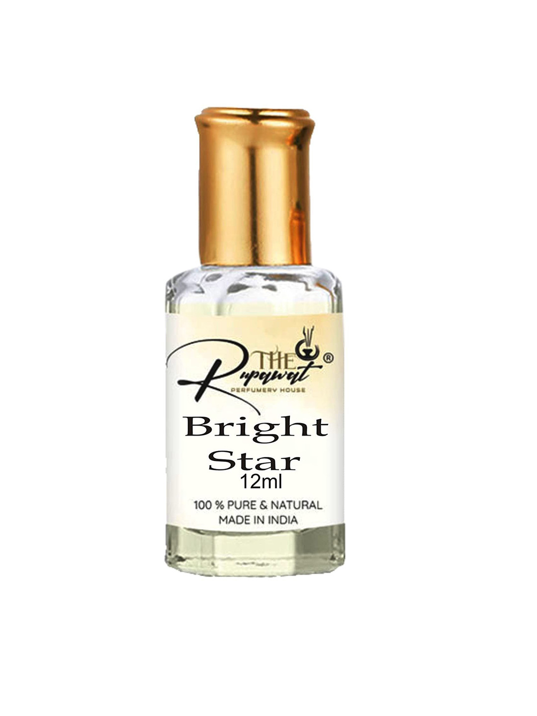 THE RUPAWAT Perfumery House Bright Star 100% Natural & Pure Alcohol Free Attar - 12 ml