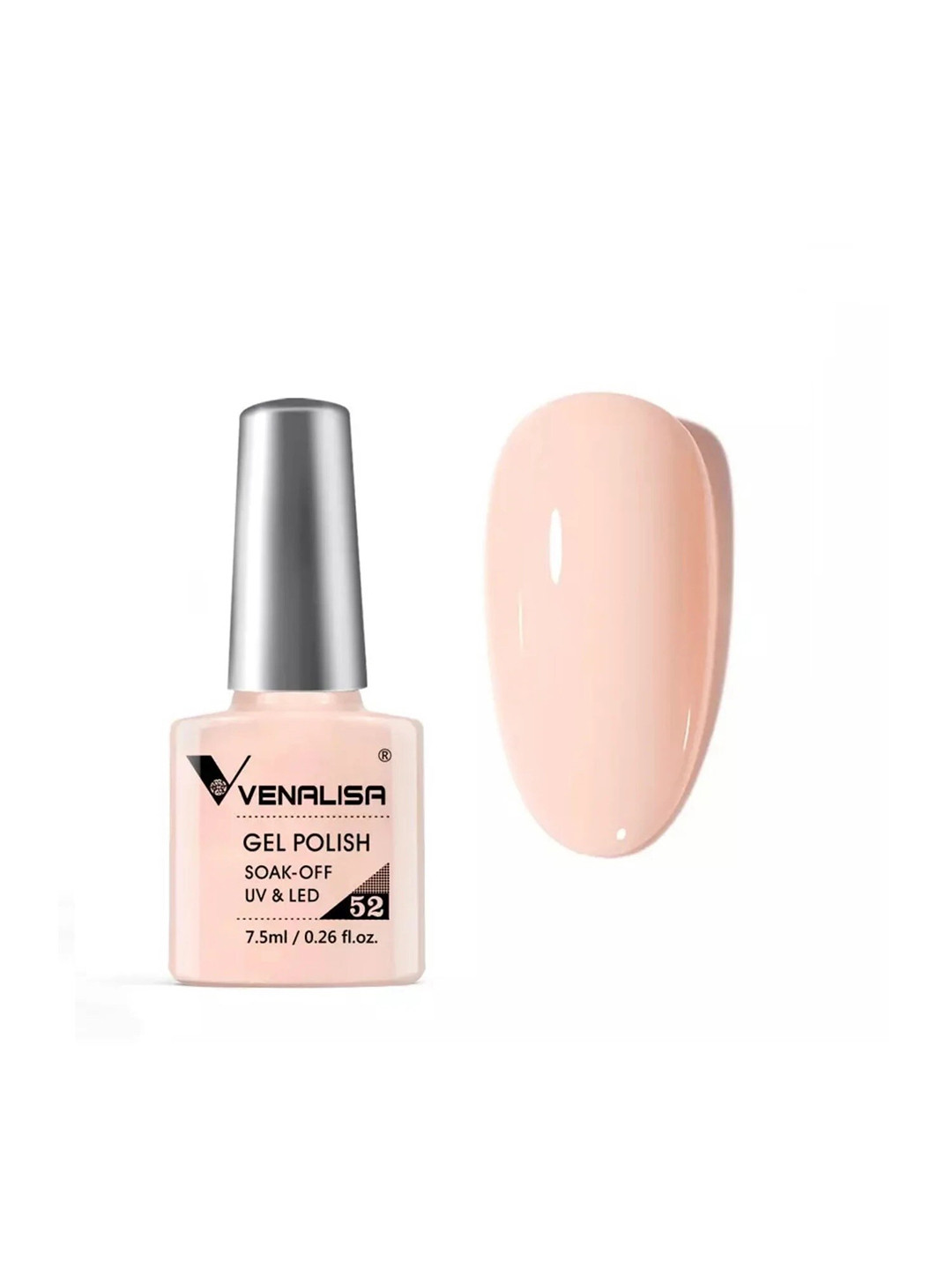 VENALISA Soak-Off UV LED Long-Wearing Gel Nail Polish - Shade 52