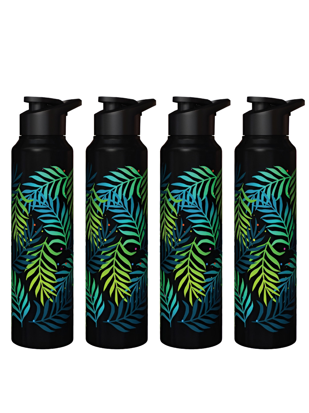 Speedex Atelier Multi Tropical Stainless Steel Flip Top 4 Piece Sipper - 1L