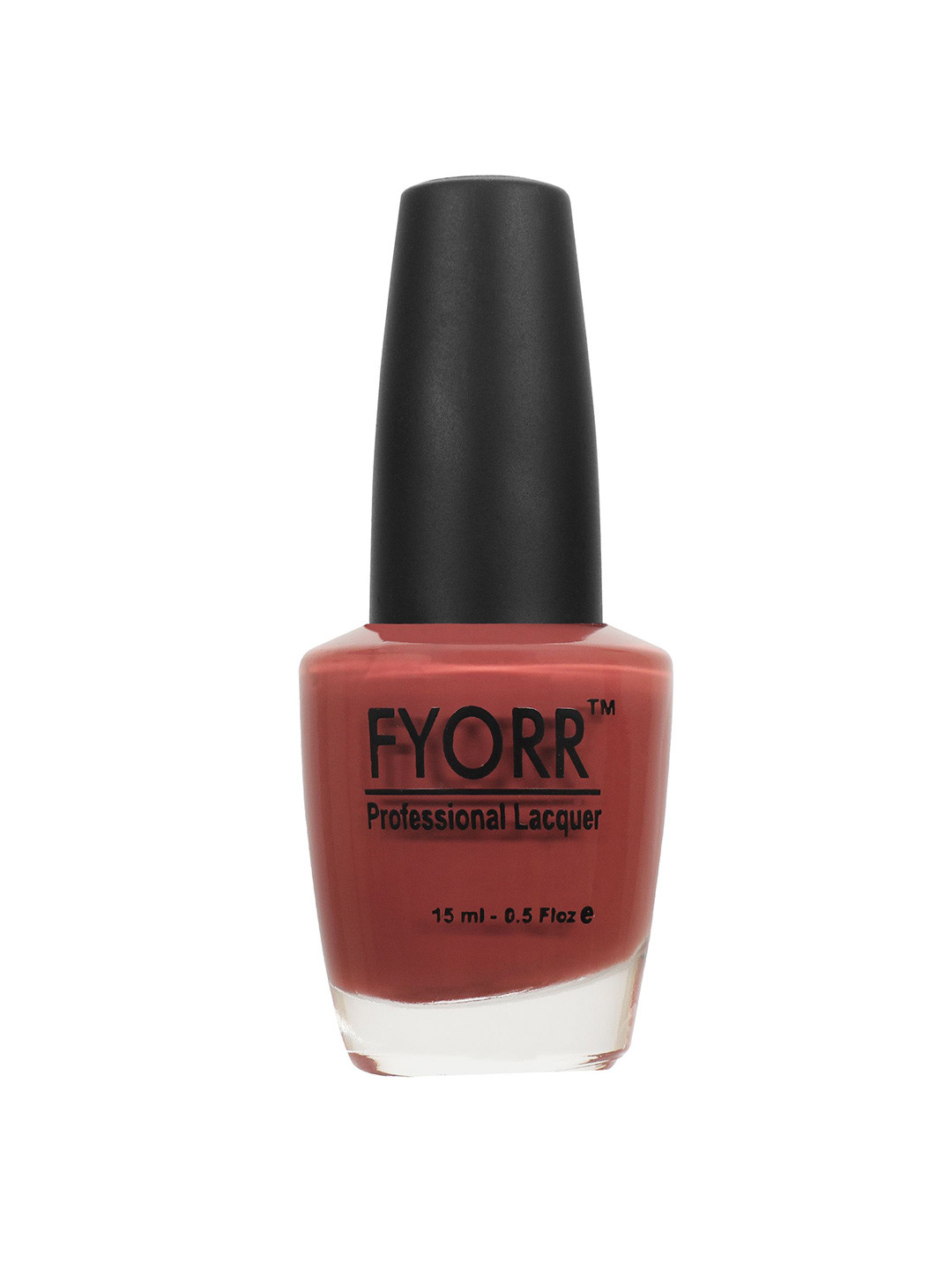 FYORR Professional Lacquer Long Lasting Nail Polish - 15ml - Warm Brown- 24