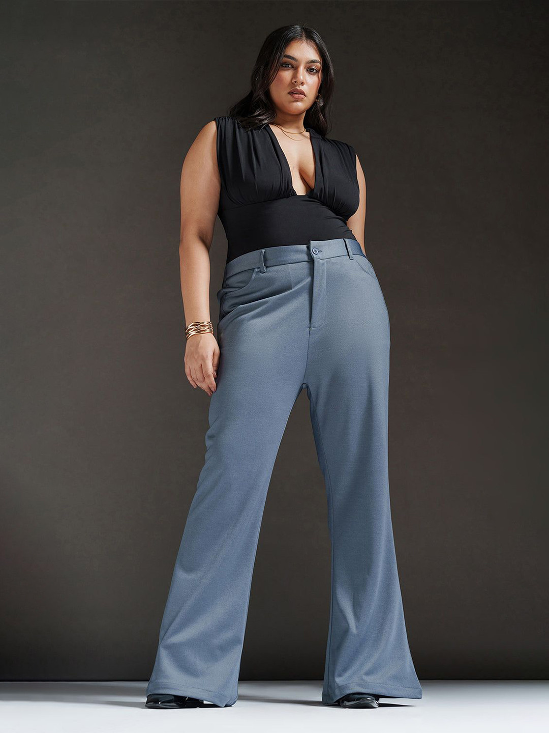 FREAKINS Bootcut Korean Pants