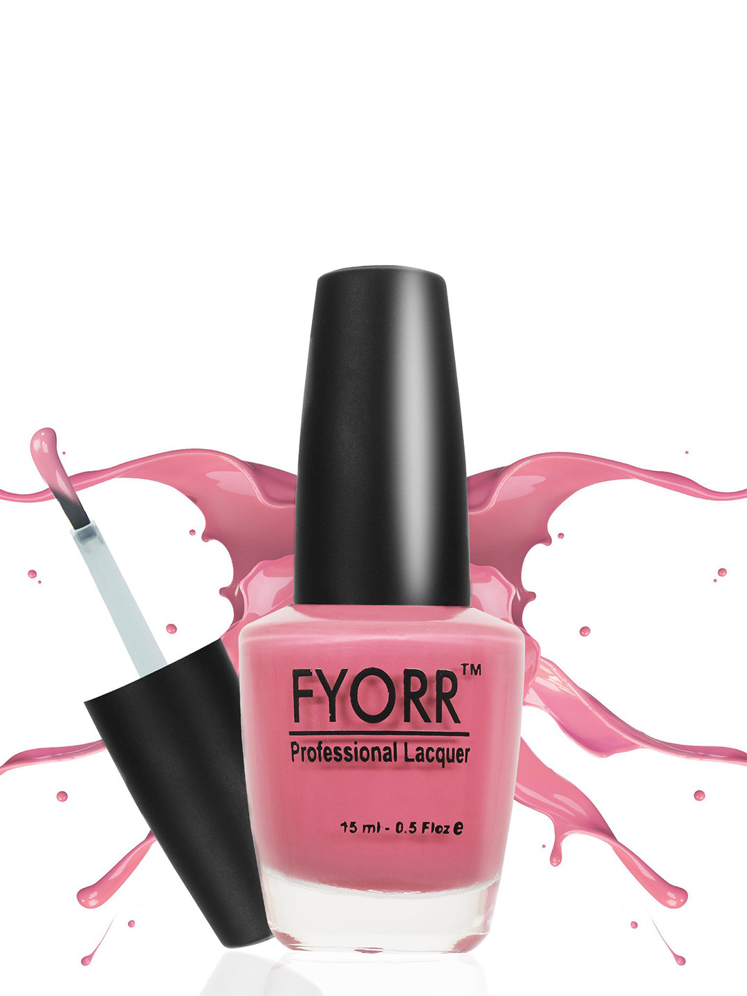 FYORR Professional Lacquer Long Lasting Nail Polish - 15ml - French Pink
