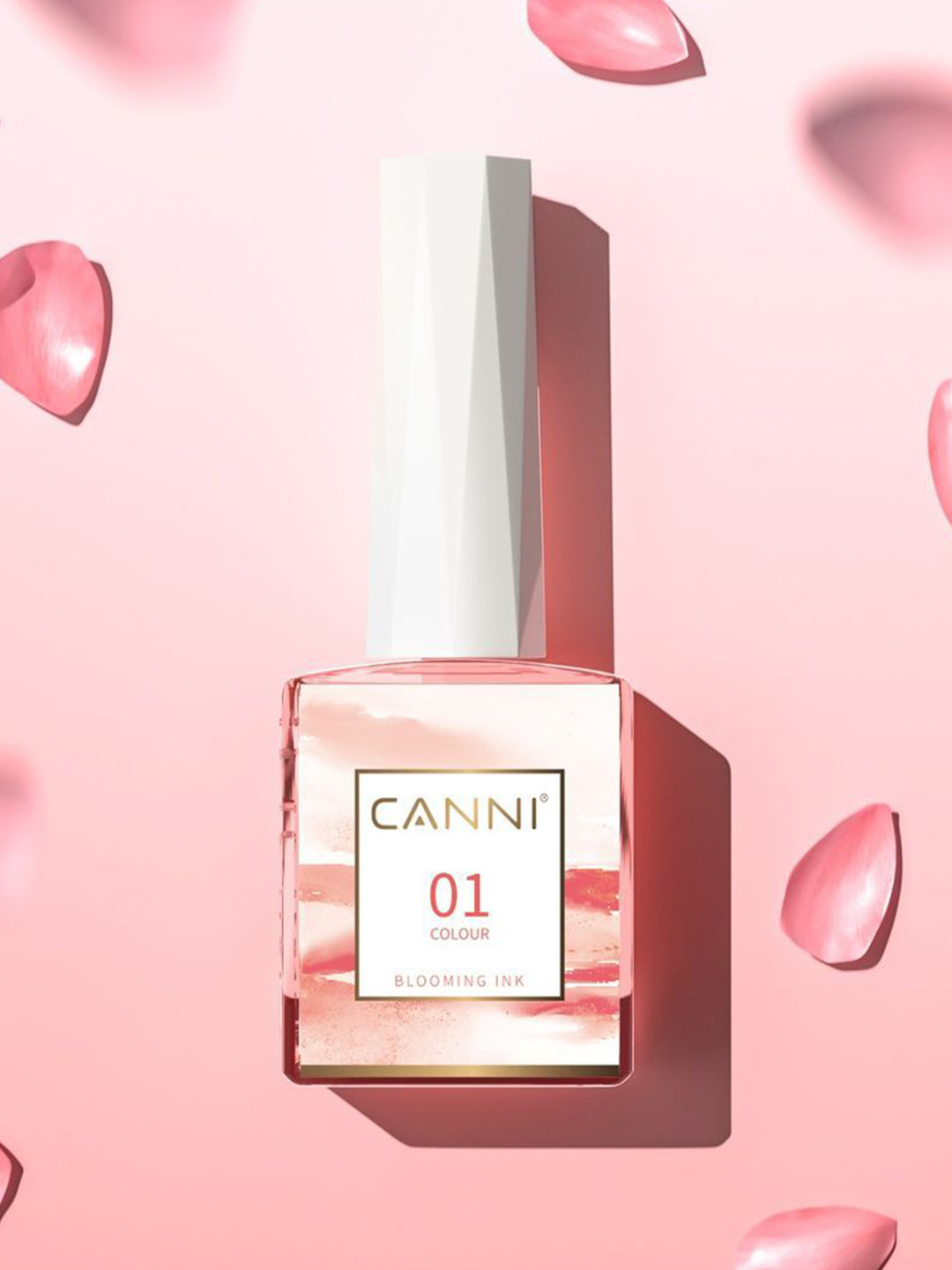 CANNI Liquid Smoke Bubble Varnish Gradient PaintingNail Polish Ink 01