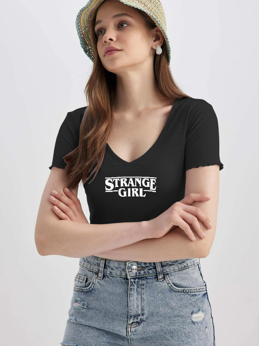 Oh Rare Print Crop Top