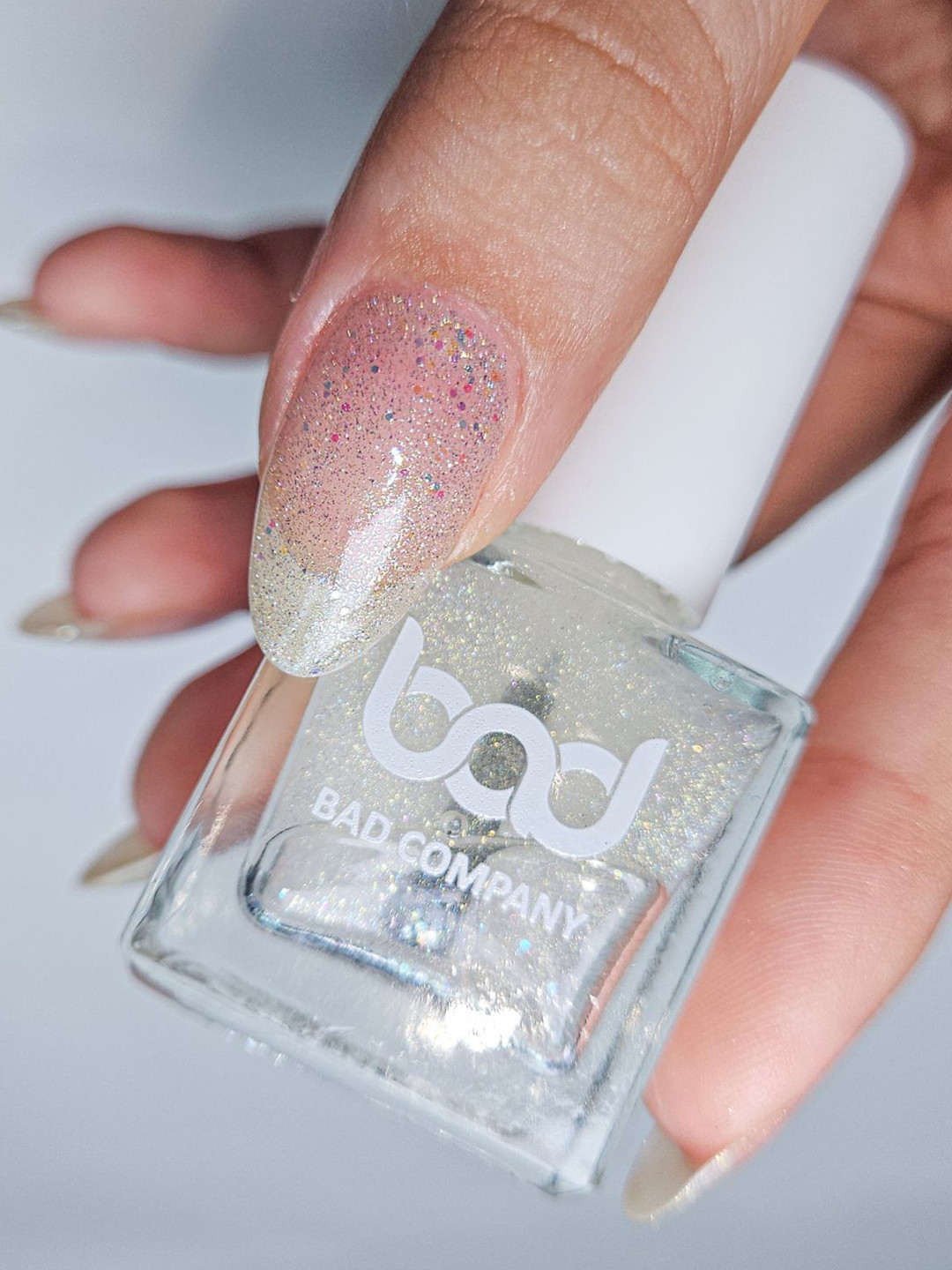 BAD COMPANY No Toxin Nail Lacquer Nail Polish 10 ml - Faith 43