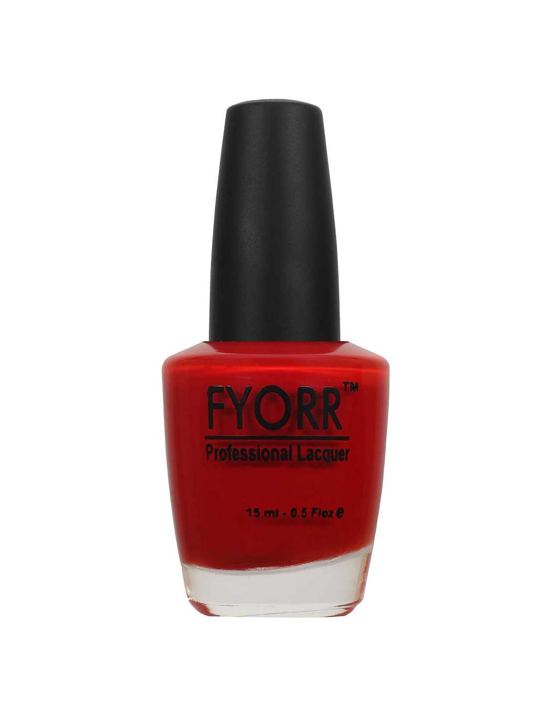FYORR Professional Lacquer Long Lasting Nail Polish - 15ml - Russian Red- 01