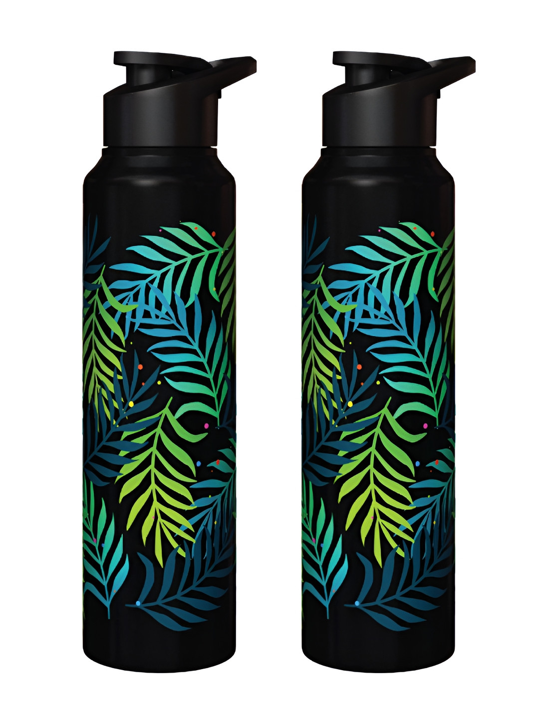 Speedex Flora & Fauna Multi Tropical Stainless Steel Light-weight 2 Piece Sipper - 1L