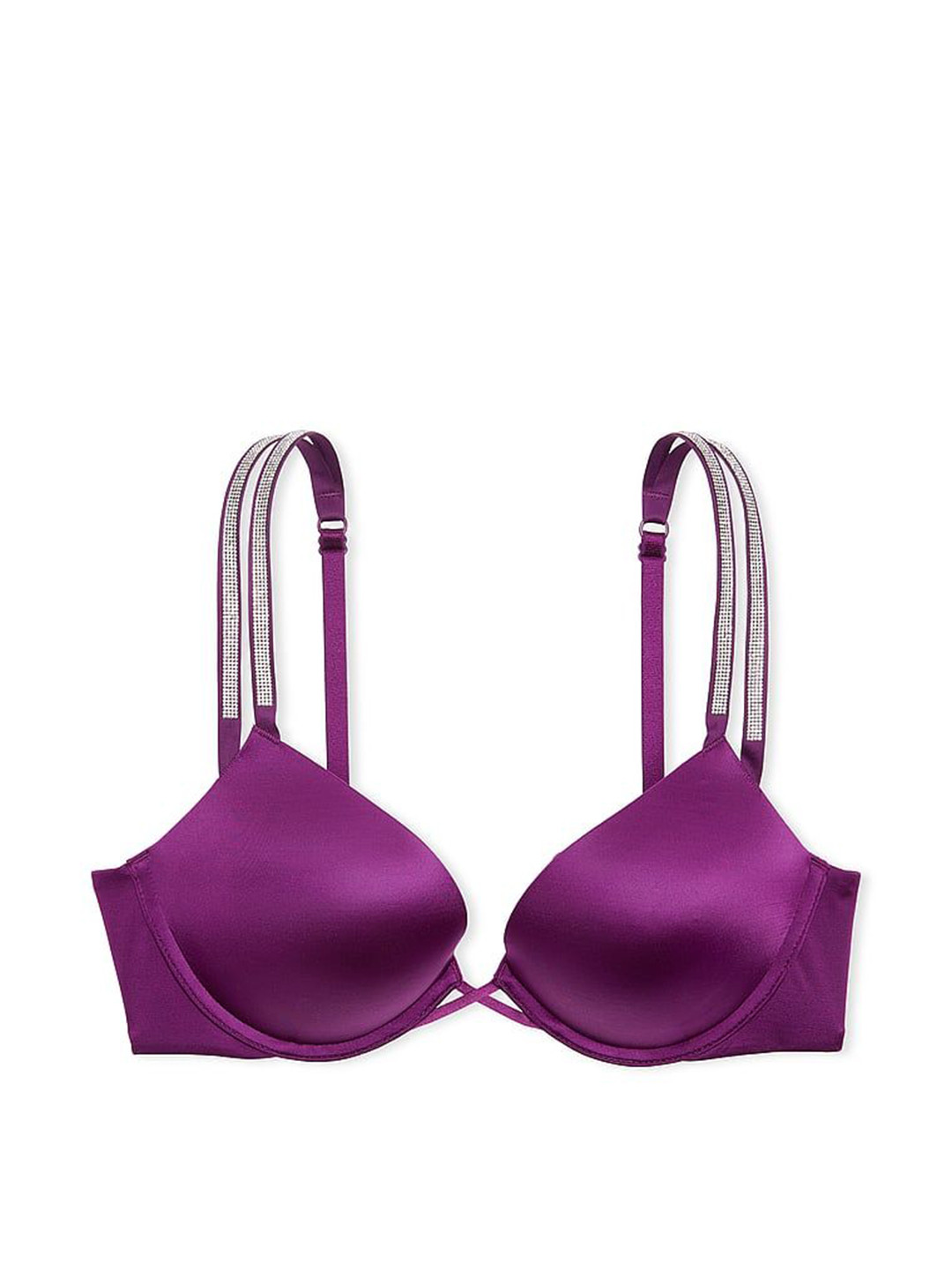 Victoria's Secret Very Sexy Bombshell Add-2-Cups Double Shine Strap Push-Up Bra