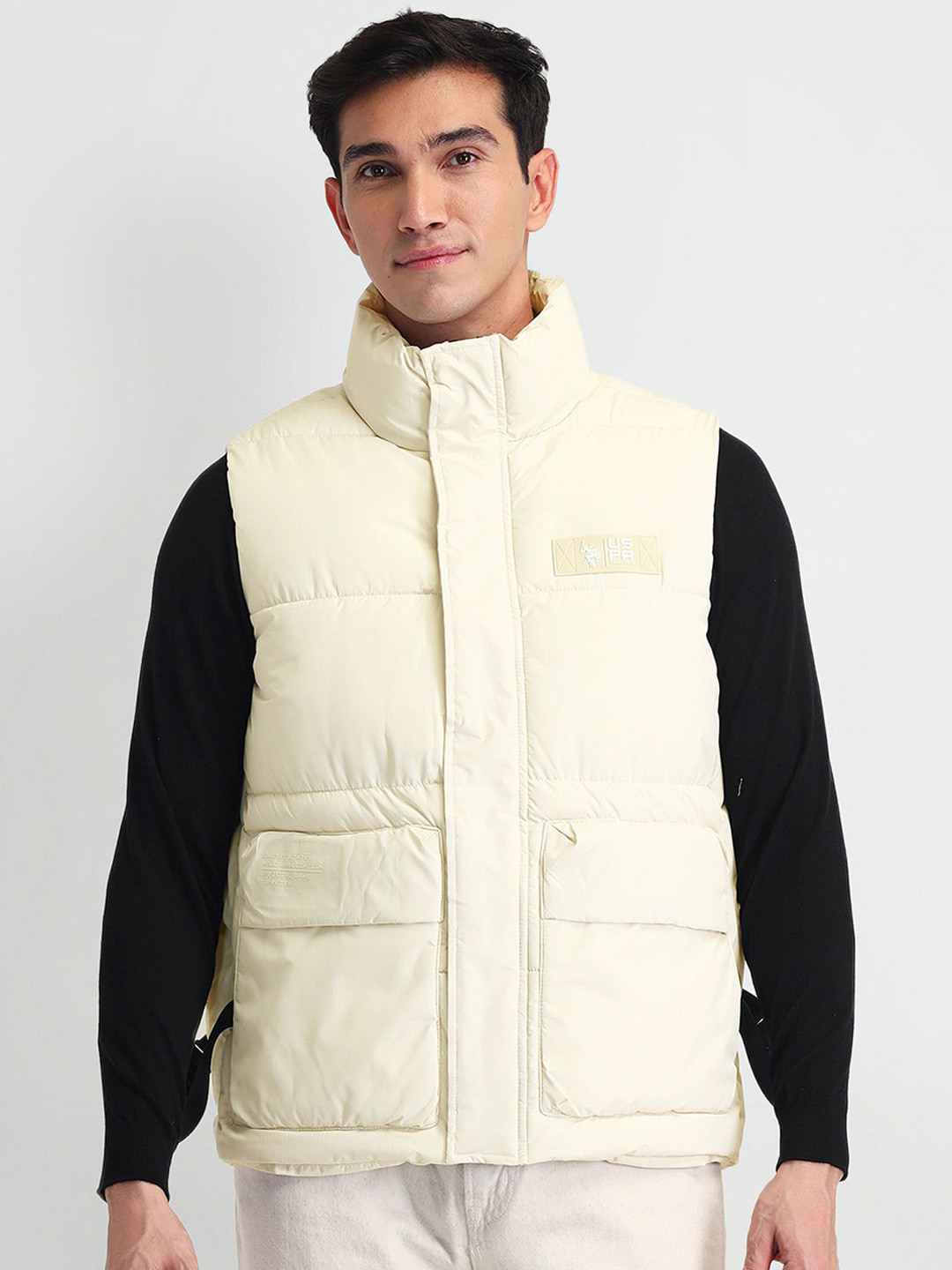U.S. Polo Assn. Denim Co. Men Longline Padded Jacket