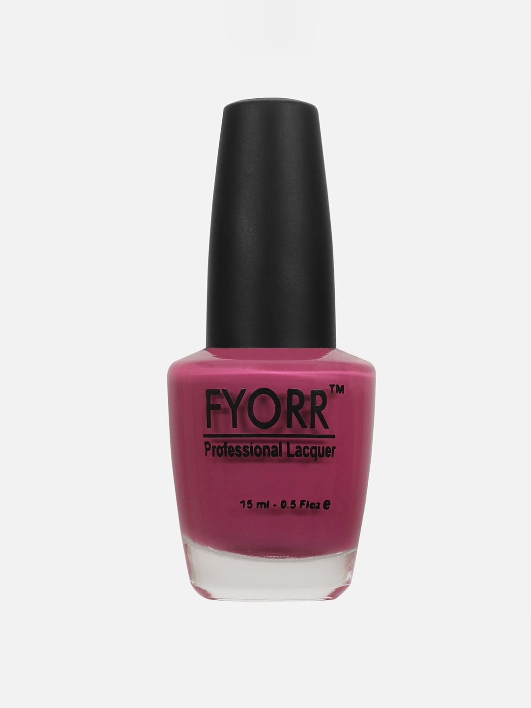 FYORR Professional Lacquer Long Lasting Nail Polish - 15ml - Bubble Gum Pink- 13