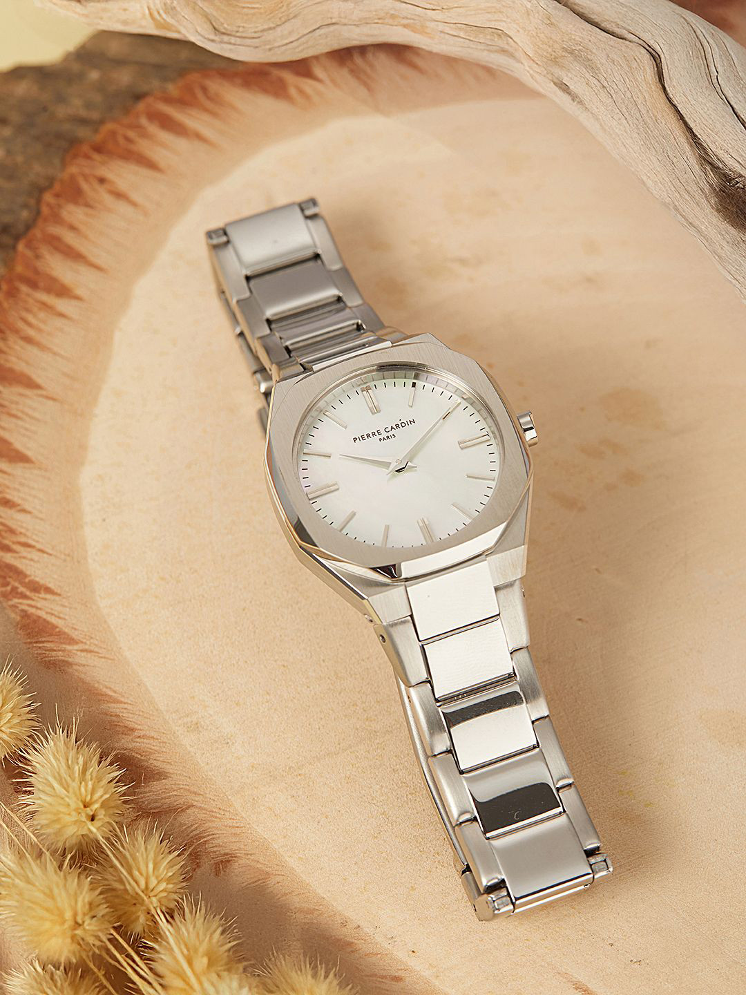 pierre cardin Women Dial & Stainless Steel Straps Analogue Multi Function Watch CF.1008.MS.2