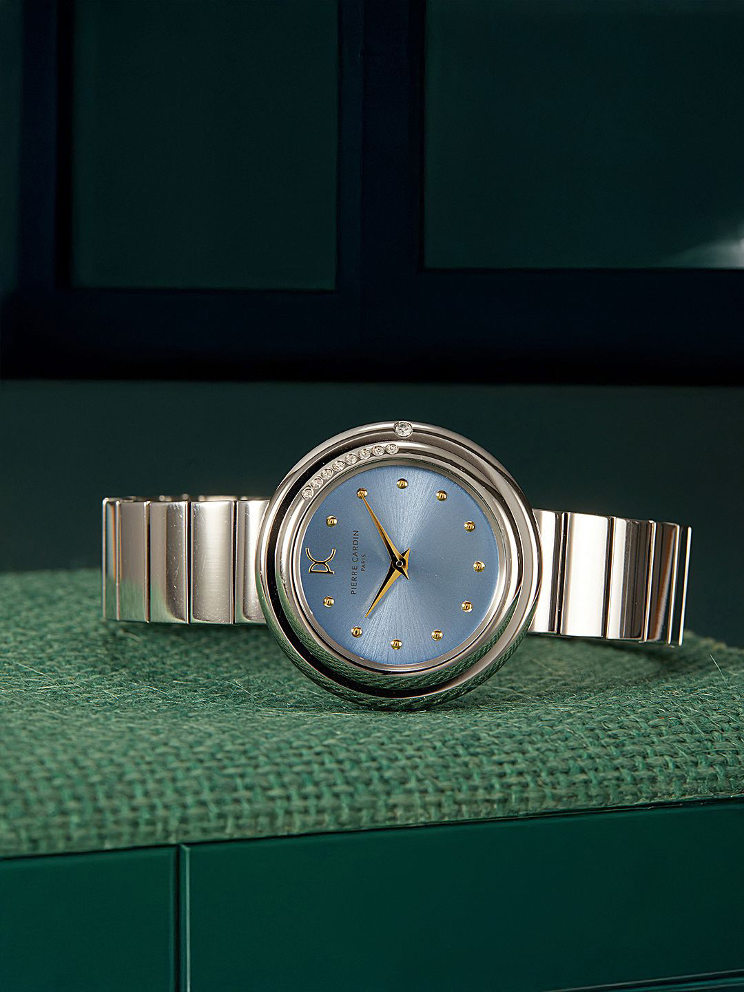 pierre cardin Women Dial & Stainless Steel Straps Analogue Multi Function Watch CF.1010.MS