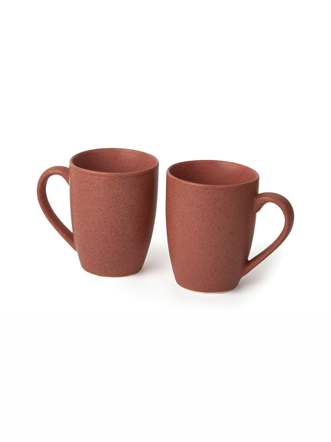 BODHI HOUSE Red Ceramic Handmade 2 Piece Cups-320ml
