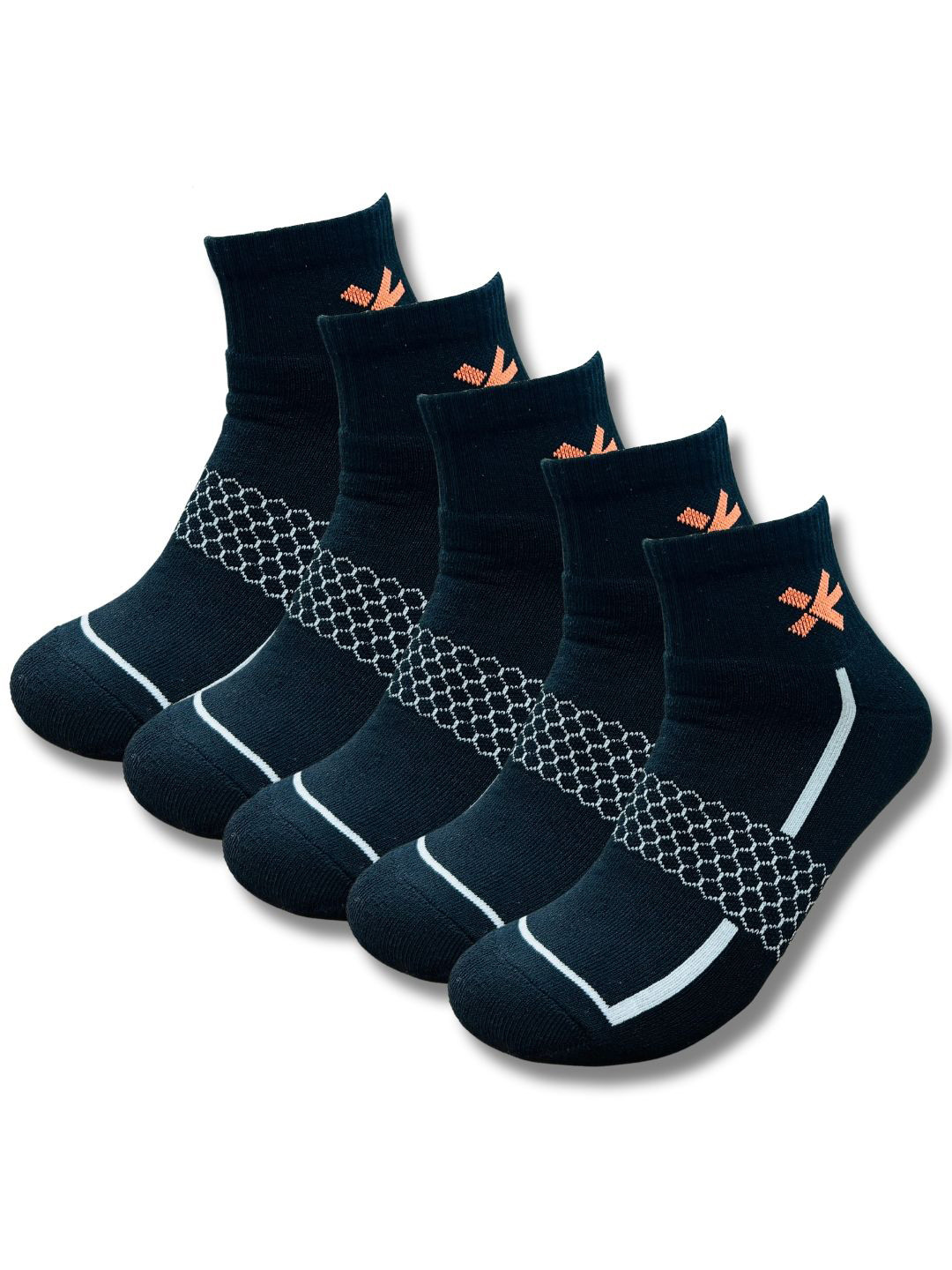 WROGN Pack O 5 Assorted Ankle-Length Socks