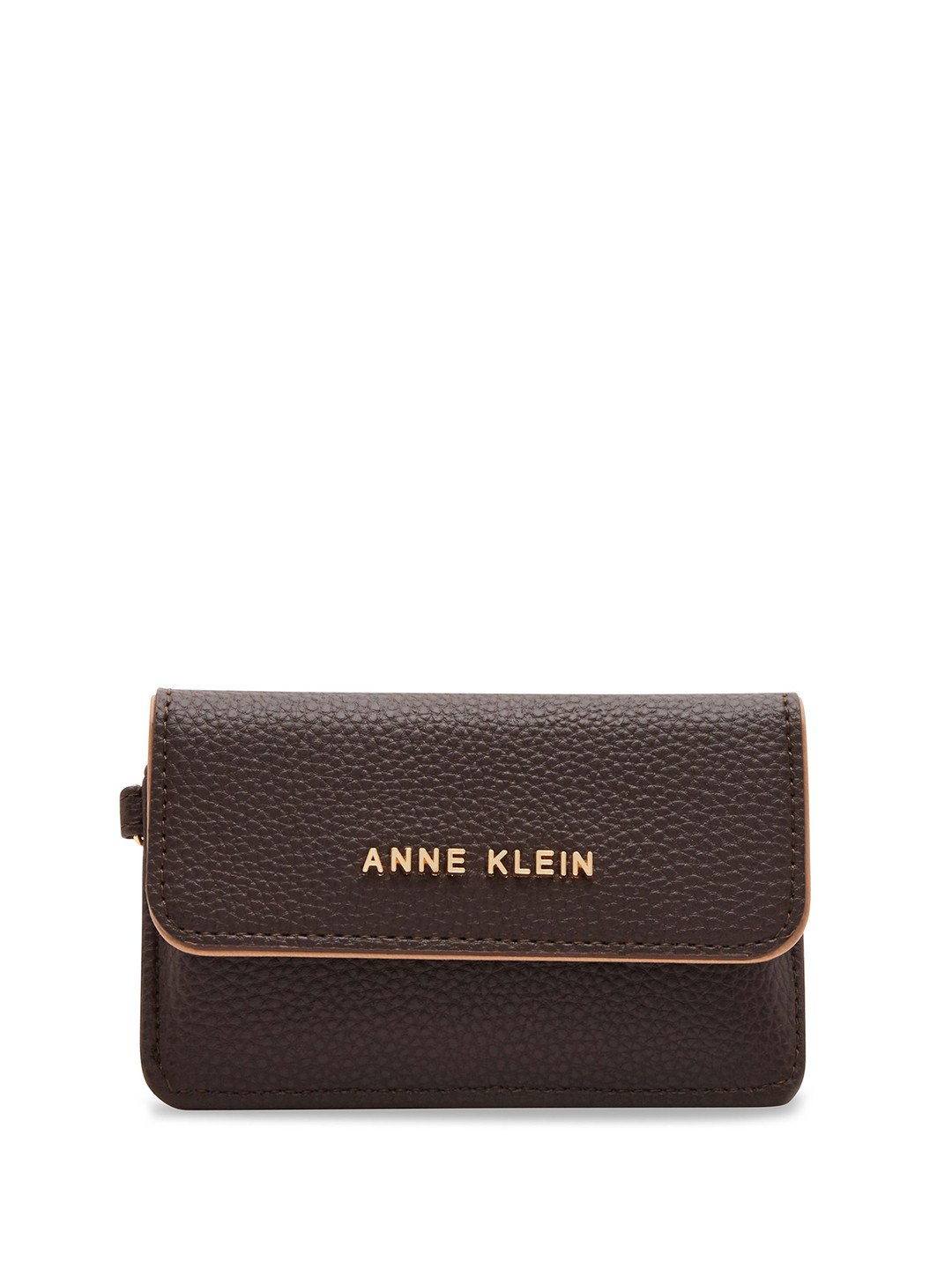 ANNE KLEIN Textured Structured Sling Bag with Cut Work