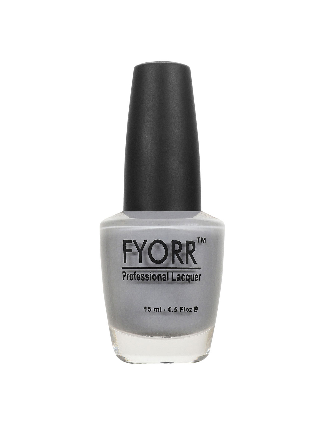 FYORR Professional Lacquer Long Lasting Nail Polish - 15ml - Oh Yeah Its Grey- 30