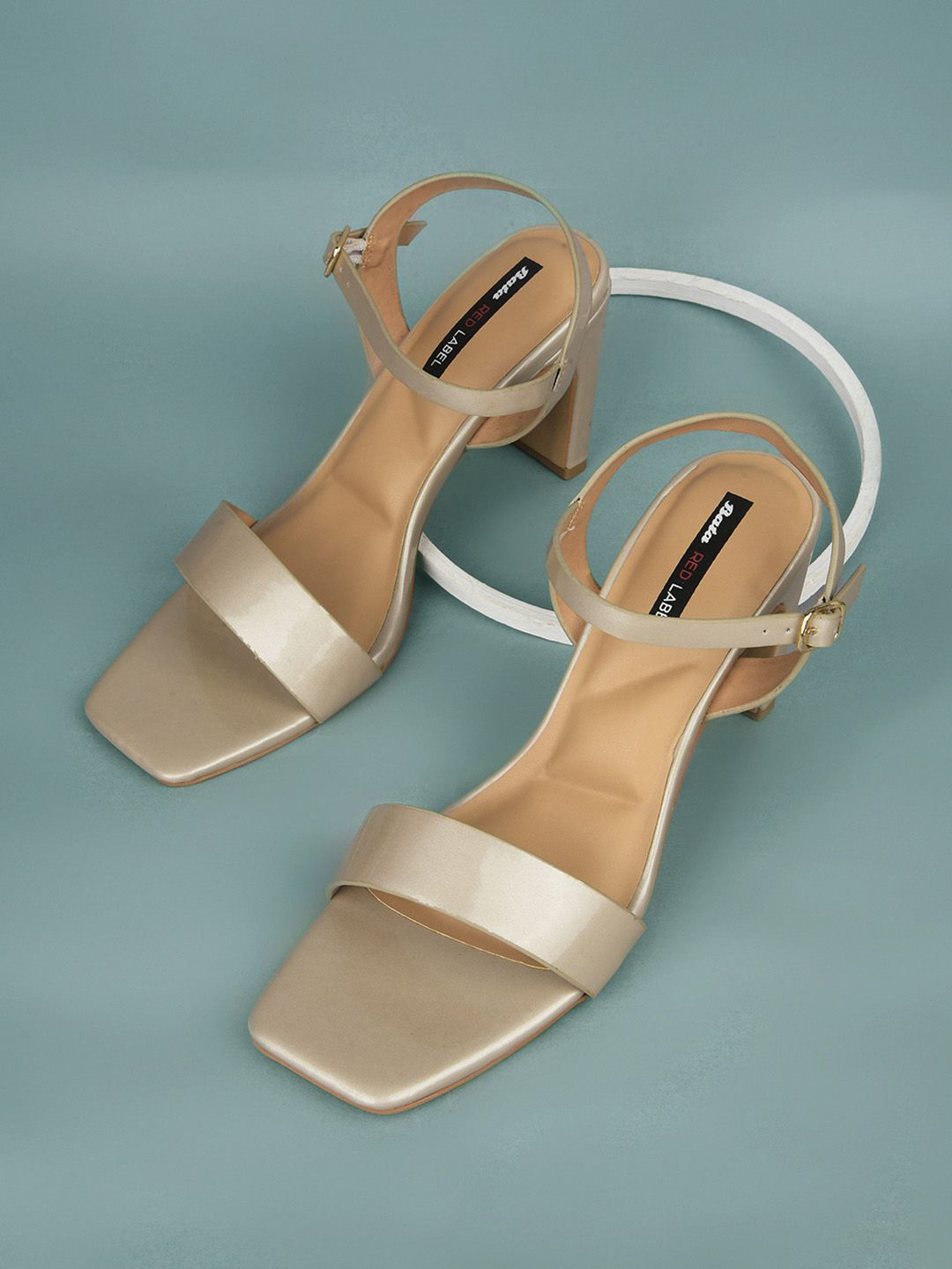 Bata Ethnic Block Sandals