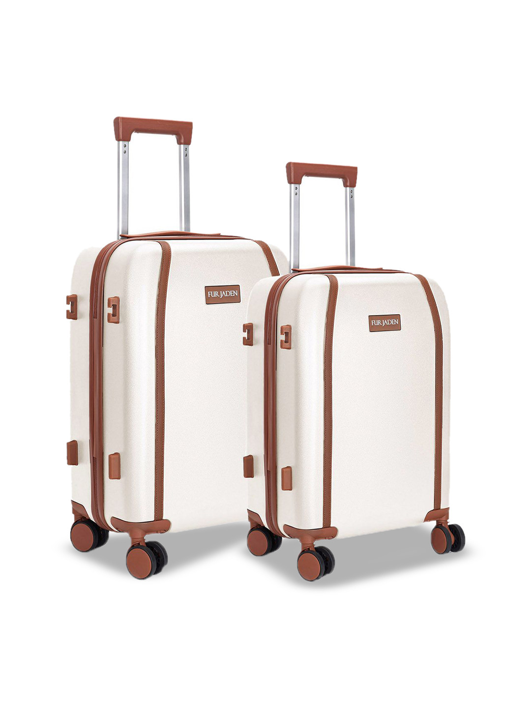 FUR JADEN Set Of 2 Wayfarer Hard-Sided Trolley Suitcase