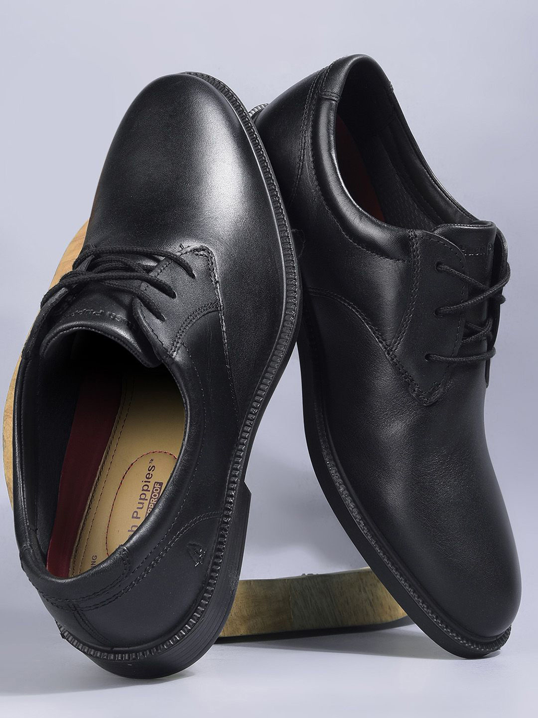 Hush Puppies Men Pointed Toe Formal Derbys