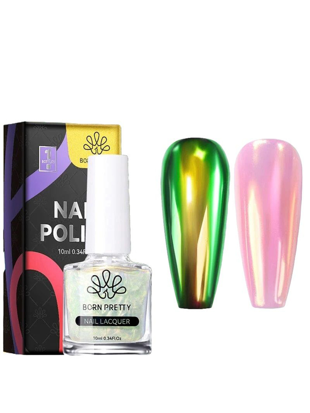 BORN PRETTY Metallic Chameleon Long Lasting Gel Nail Polish 10ml - AP003