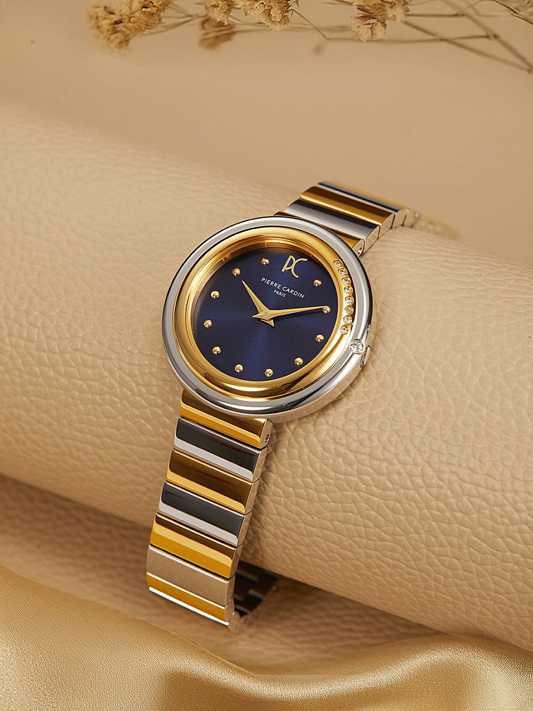 pierre cardin Women Dial & Stainless Steel Straps Analogue Multi Function Watch CF.1010.MU.1