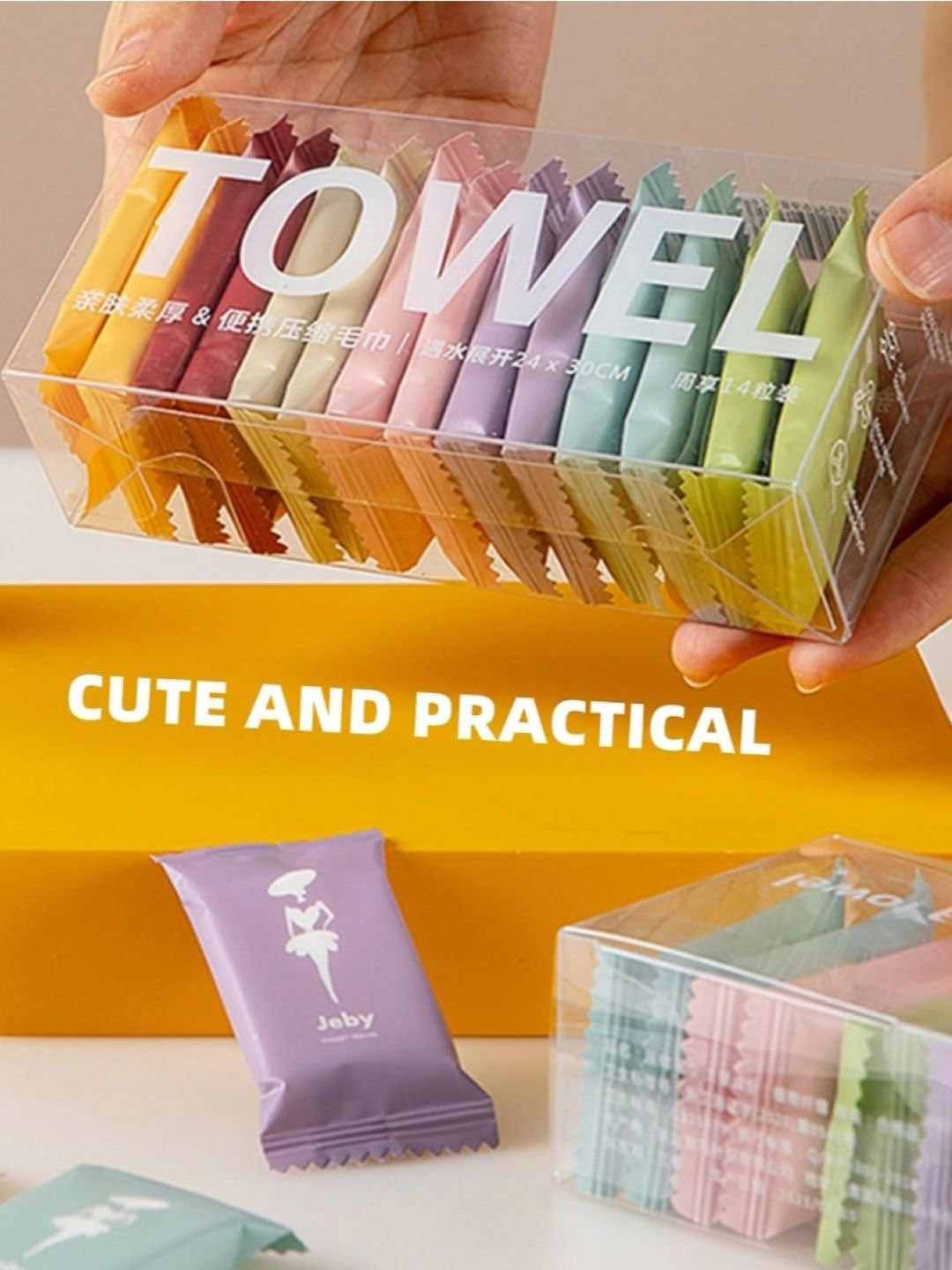 RANORE Set Of 14 Compressed Towel