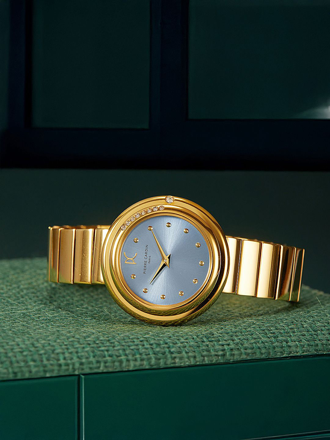 pierre cardin Women Dial & Stainless Steel Straps Analogue Multi Function Watch CF.1010.MG.1