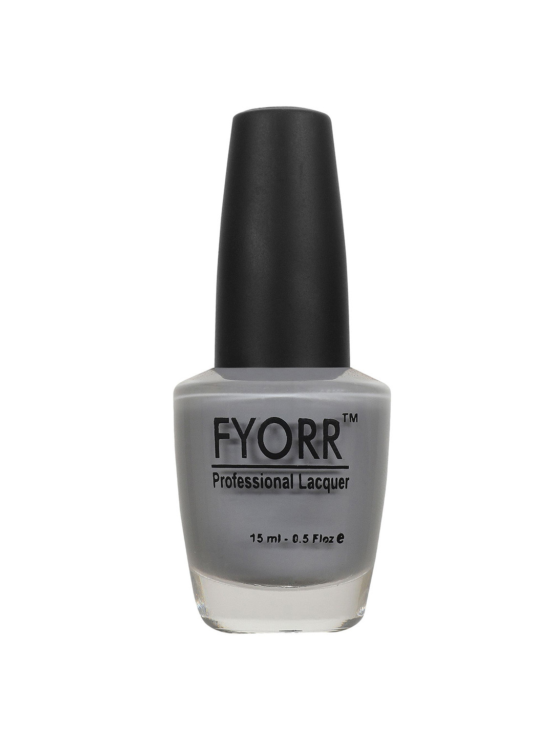 FYORR Professional Lacquer Long Lasting Nail Polish - 15ml - Grey Perfecto- 31
