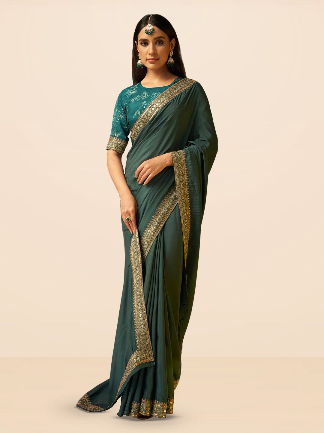 SARHA Pure Georgette Saree