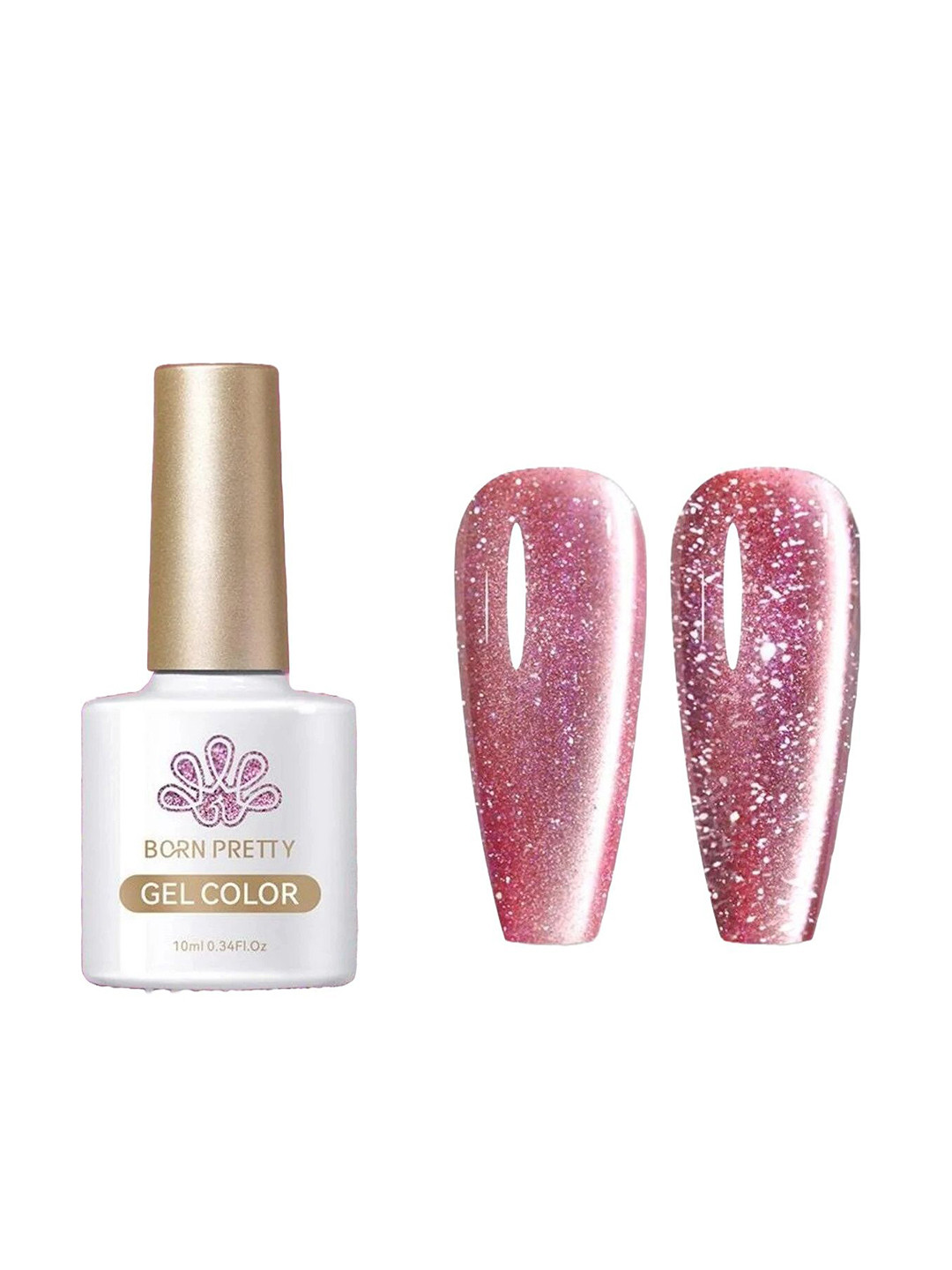 BORN PRETTY All Shine On Me Reflective Moonlight Gel Nail Polish- 10 ml - Shade -  RM01