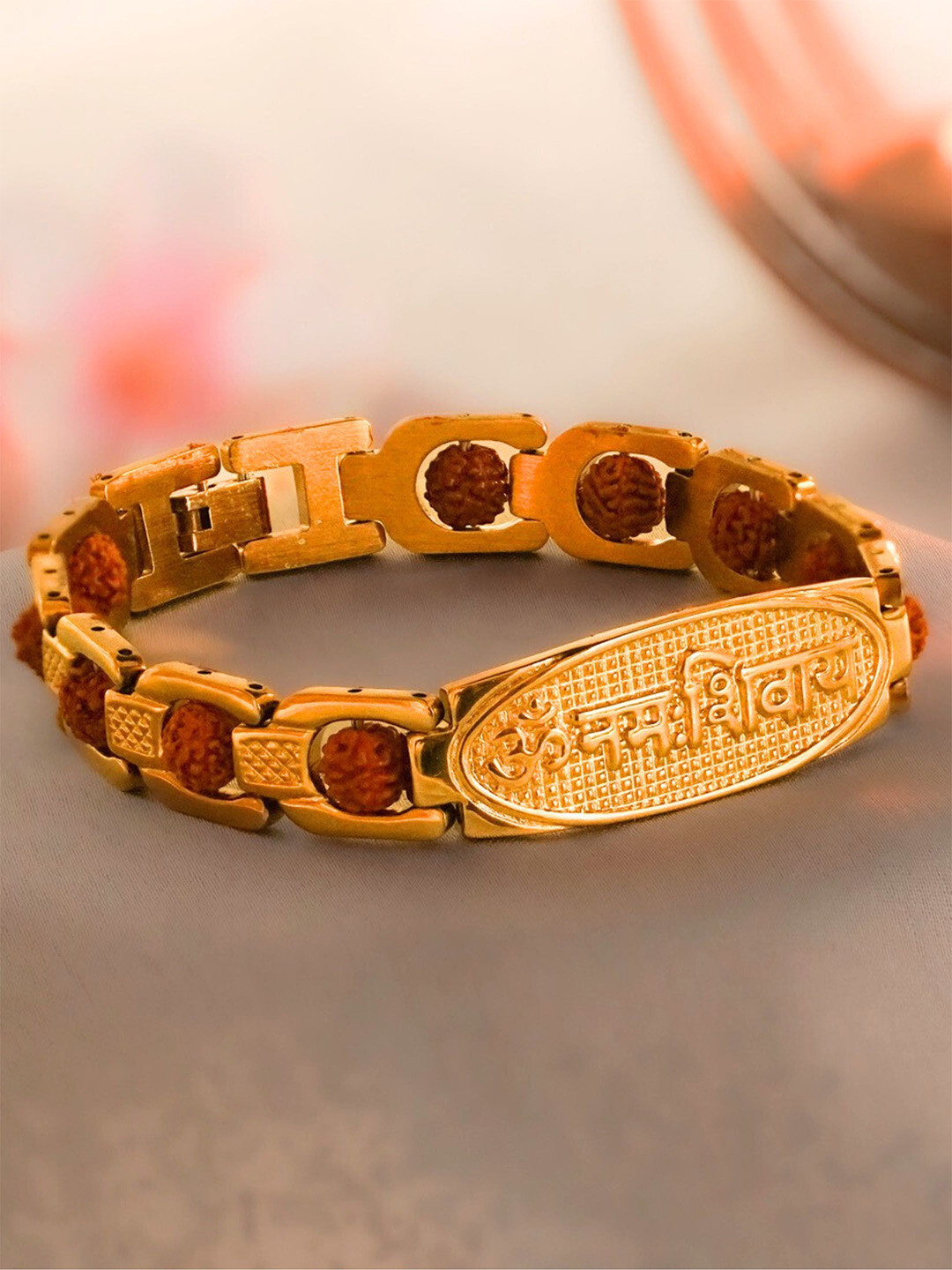 Japam Gold Plated Essential+ Elemental Rudraksha Bracelet Combo