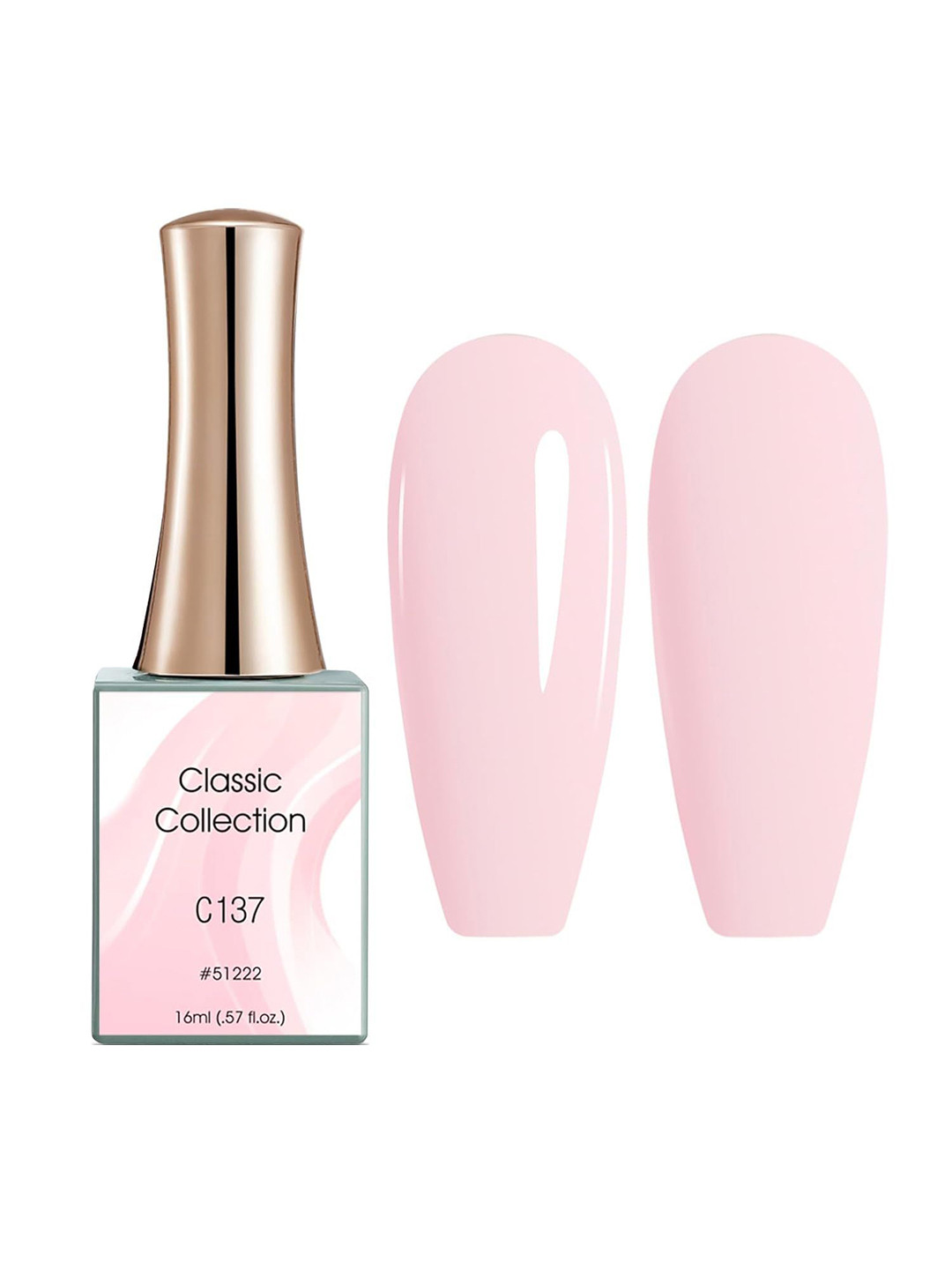 CANNI Classic Collection UV Nail Gel Polish 16 ml - Pink C137