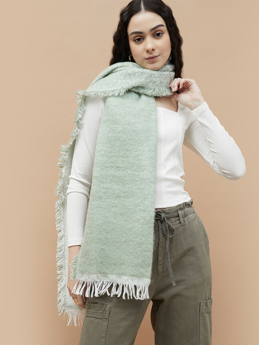 Ginger by Lifestyle Women Striped Stole