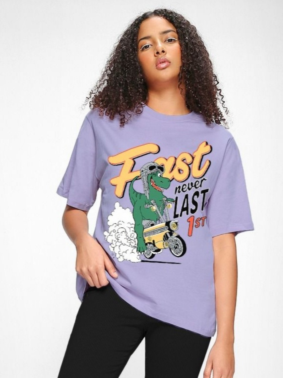 The Dry State Women Printed Applique T-shirt