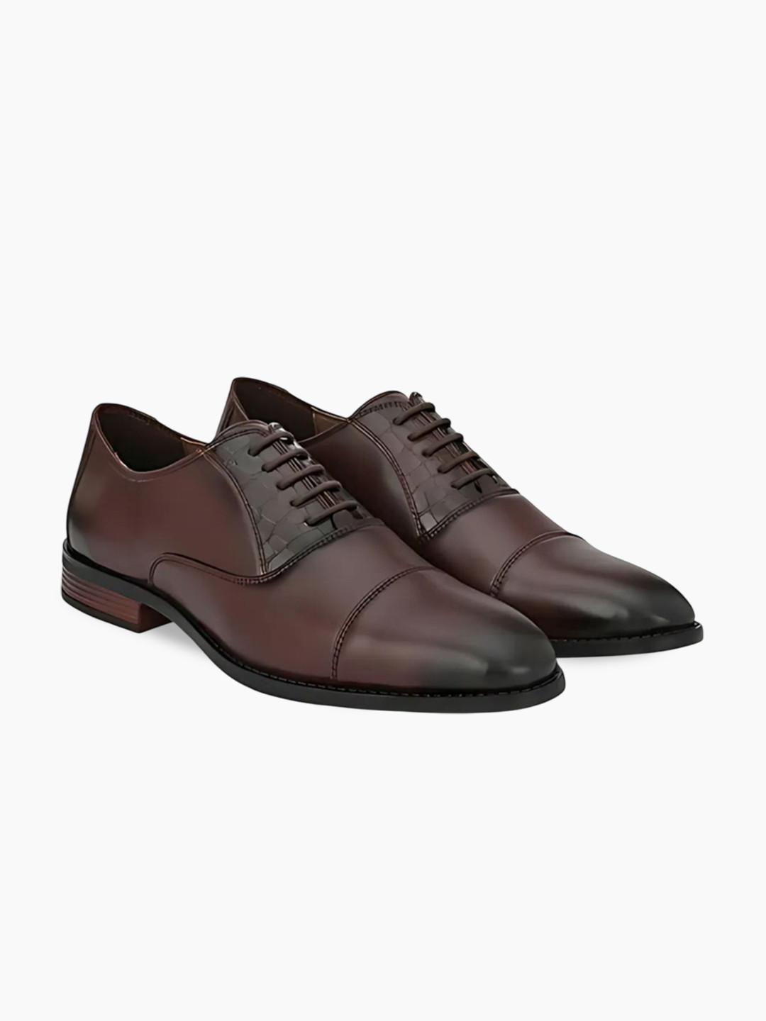 FOXYFOOT Men Leather Formal Oxfords