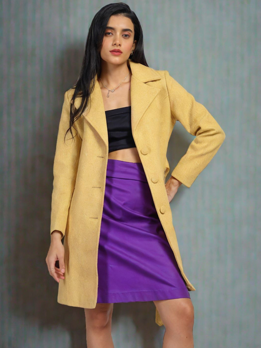 The Roadster Lifestyle Co Single-Breasted Parka Coat