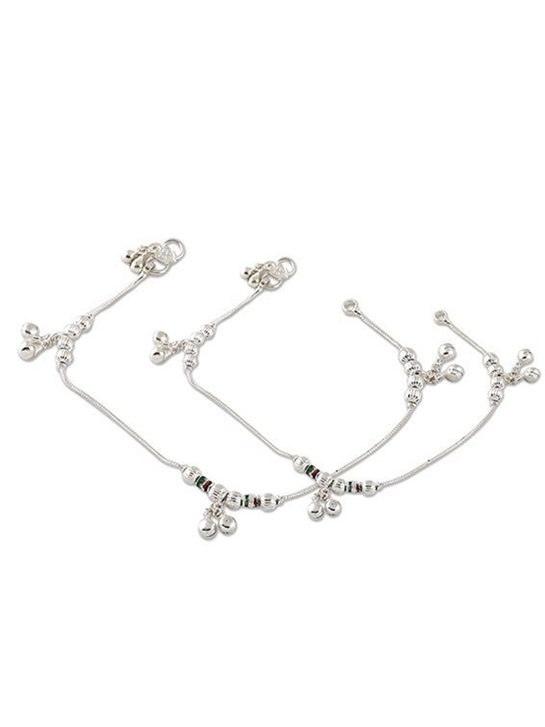 Lila Silver-Plated Anklet