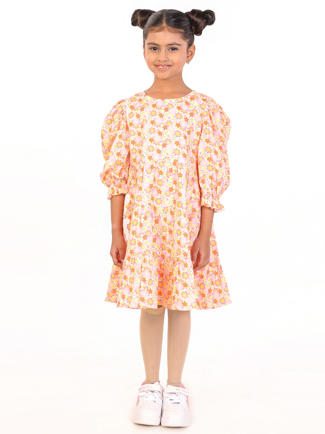 Nature Nook Kids Girls Printed  Dresses