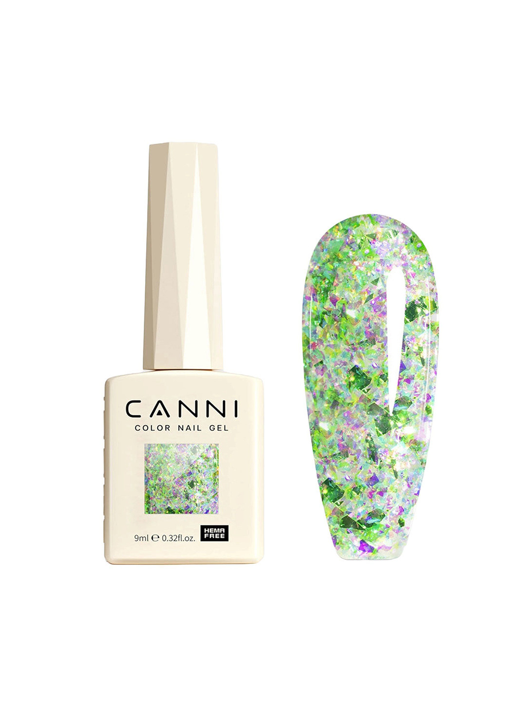 CANNI Hema Free Gel Nail Polish - 9 ml - Shade - 8076