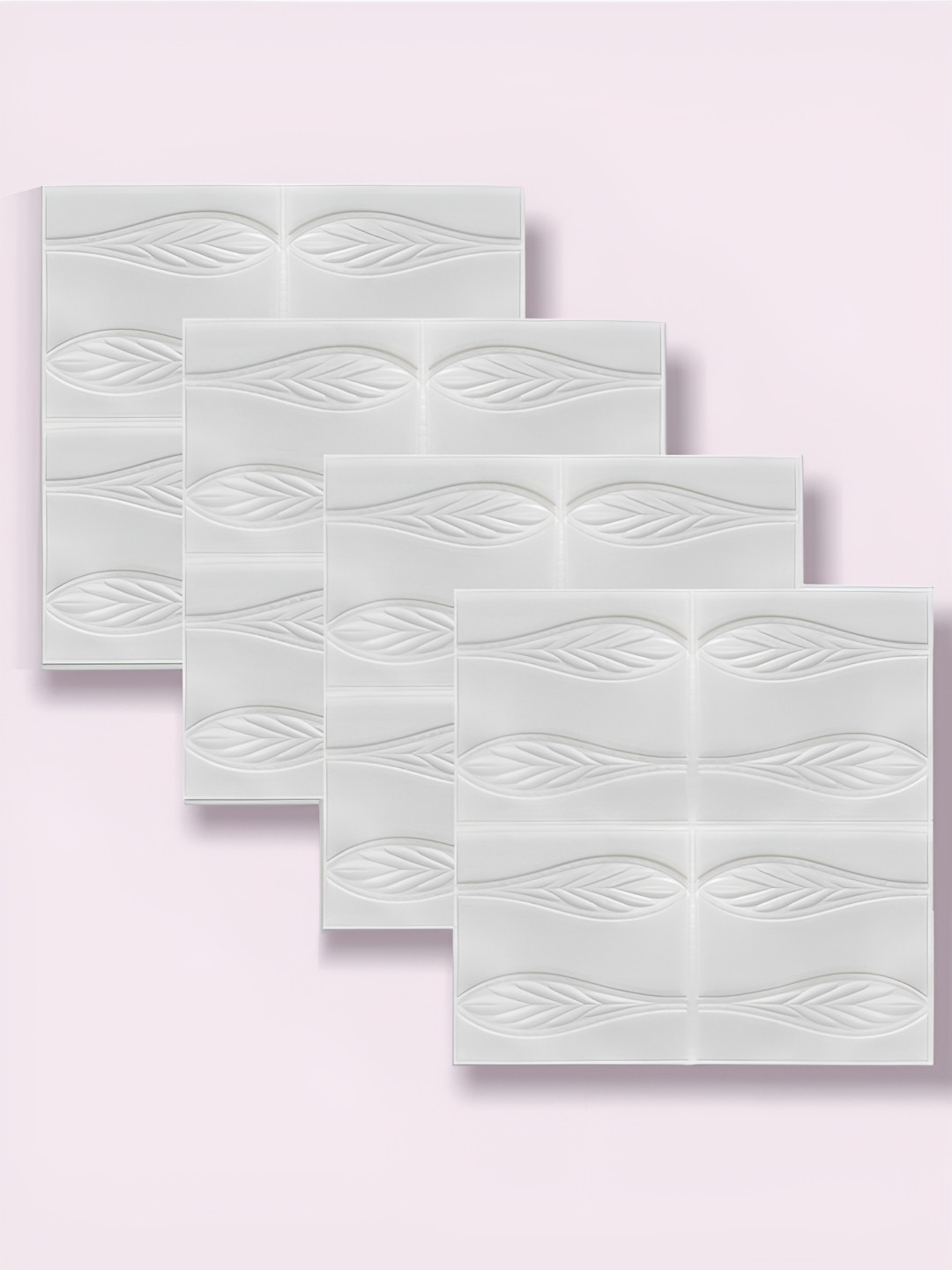 Lukzer White Printed 3D Decals and Stickers