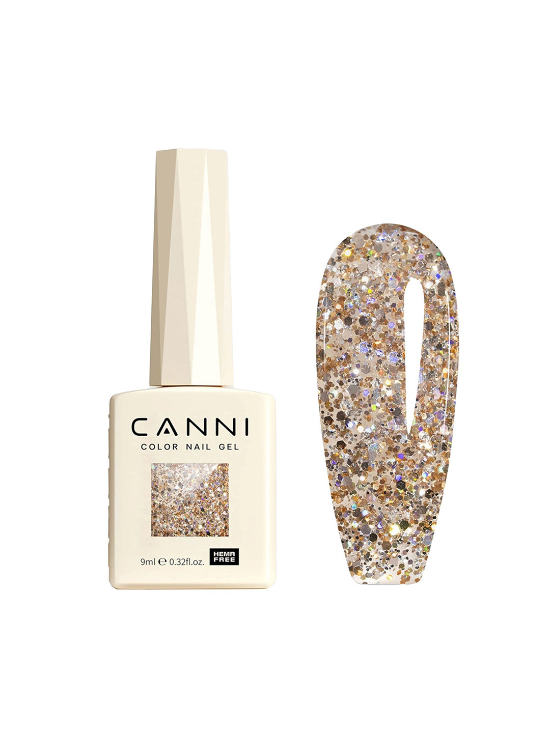 CANNI Hema Free Gel Nail Polish - 9 ml - Shade - 8090