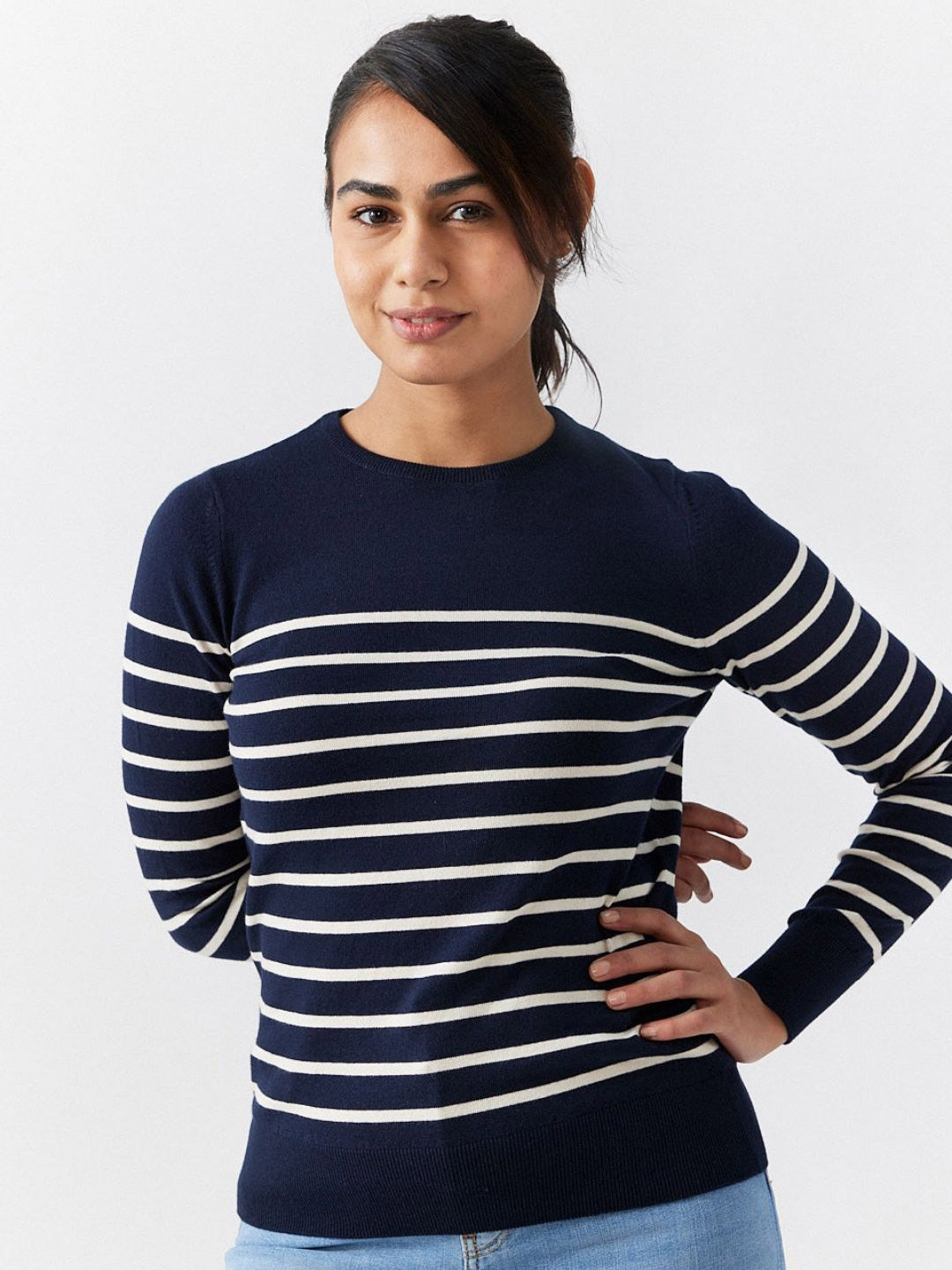 Creatures of Habit Breton Stripe Sweater