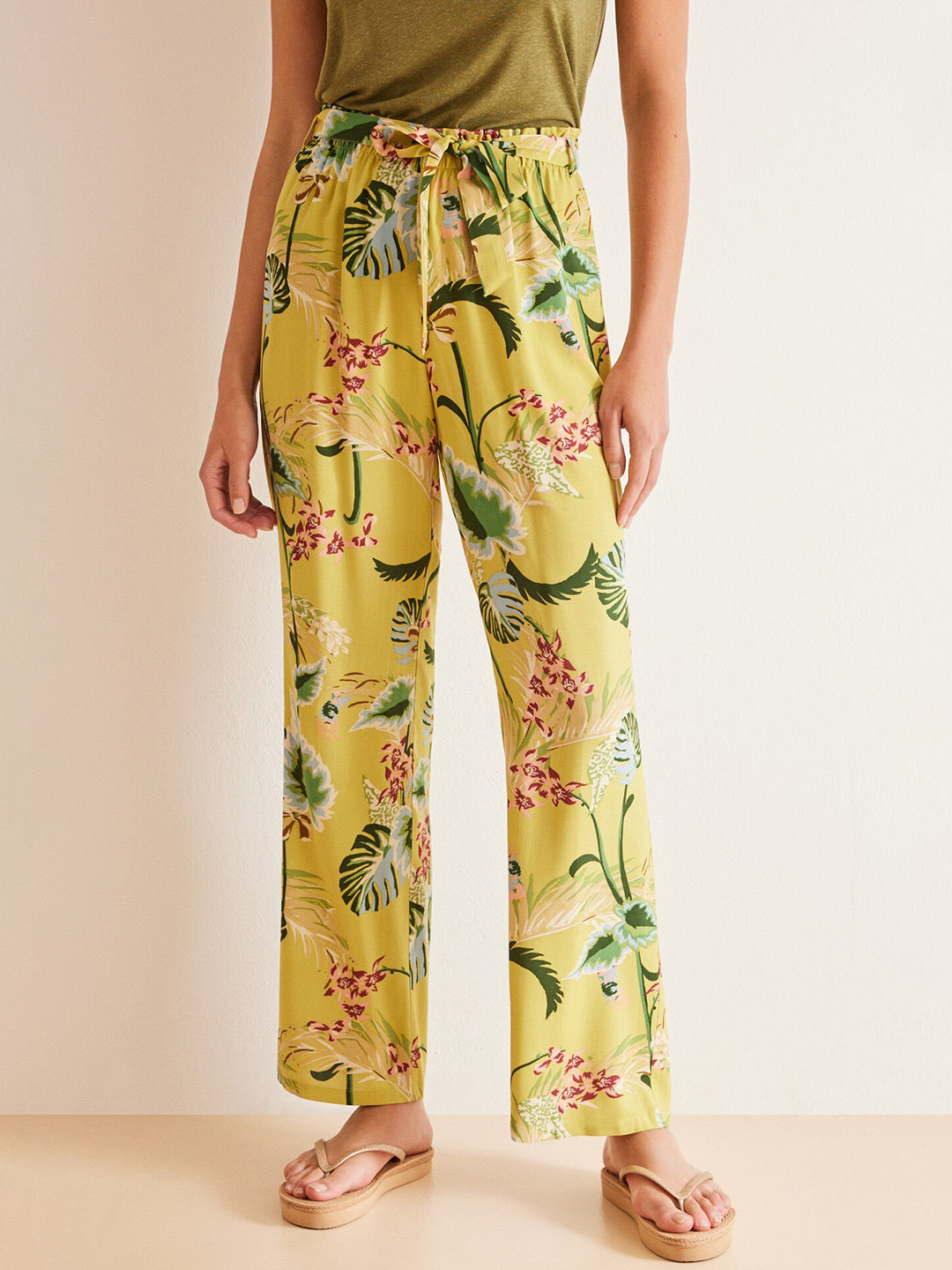 women'secret Tropical Printed Lounge Pants