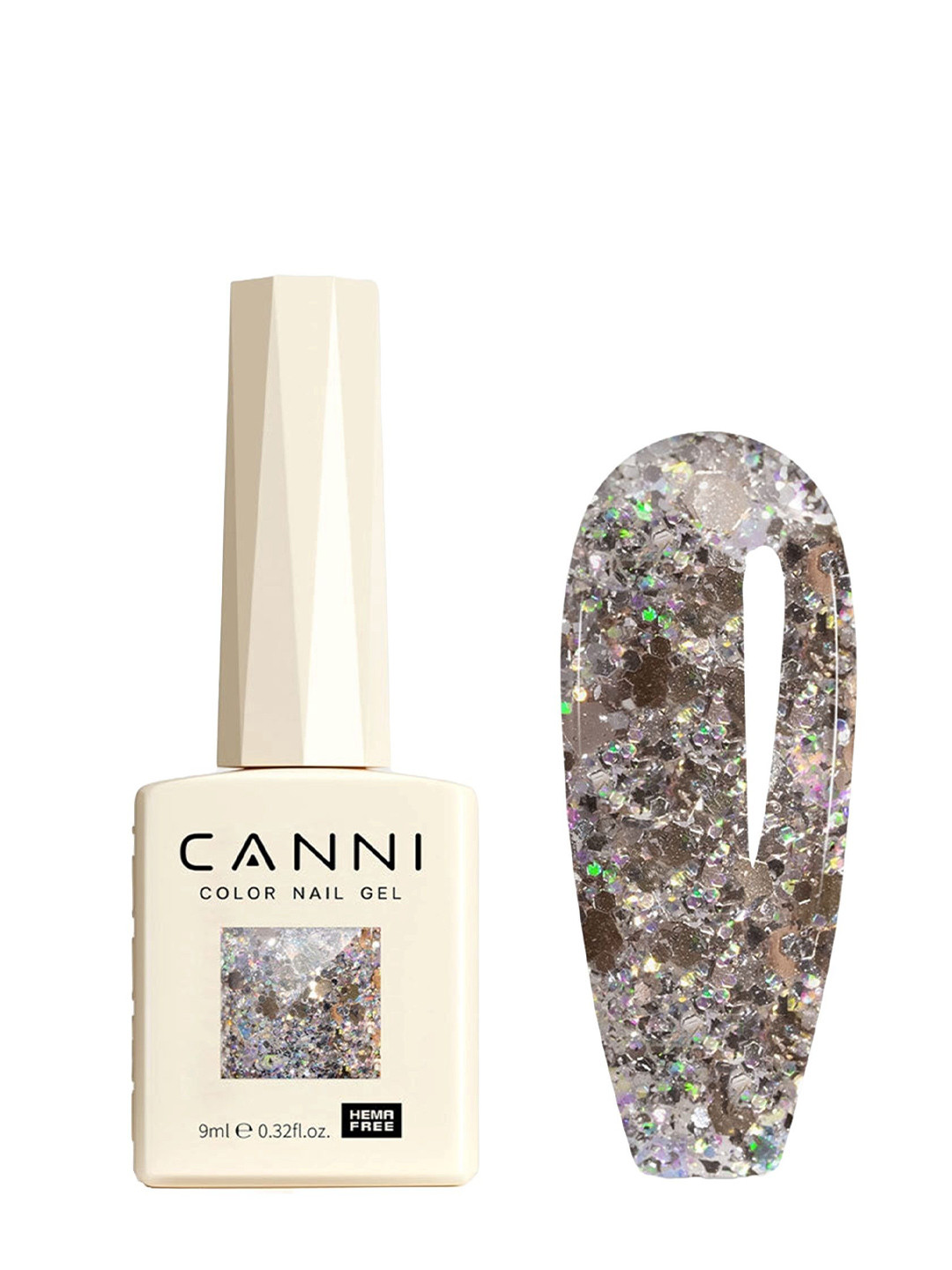 CANNI Hema Free Gel Nail Polish - 9 ml -  Shade 8094
