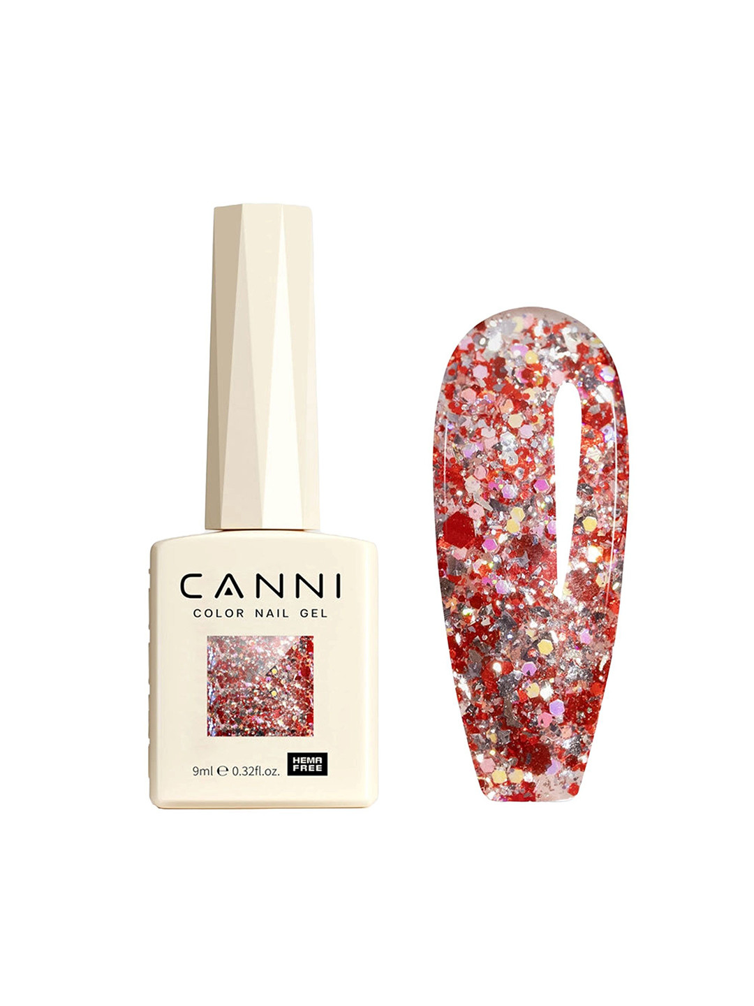 CANNI Hema Free Gel Nail Polish - 9 ml -  Shade 8084