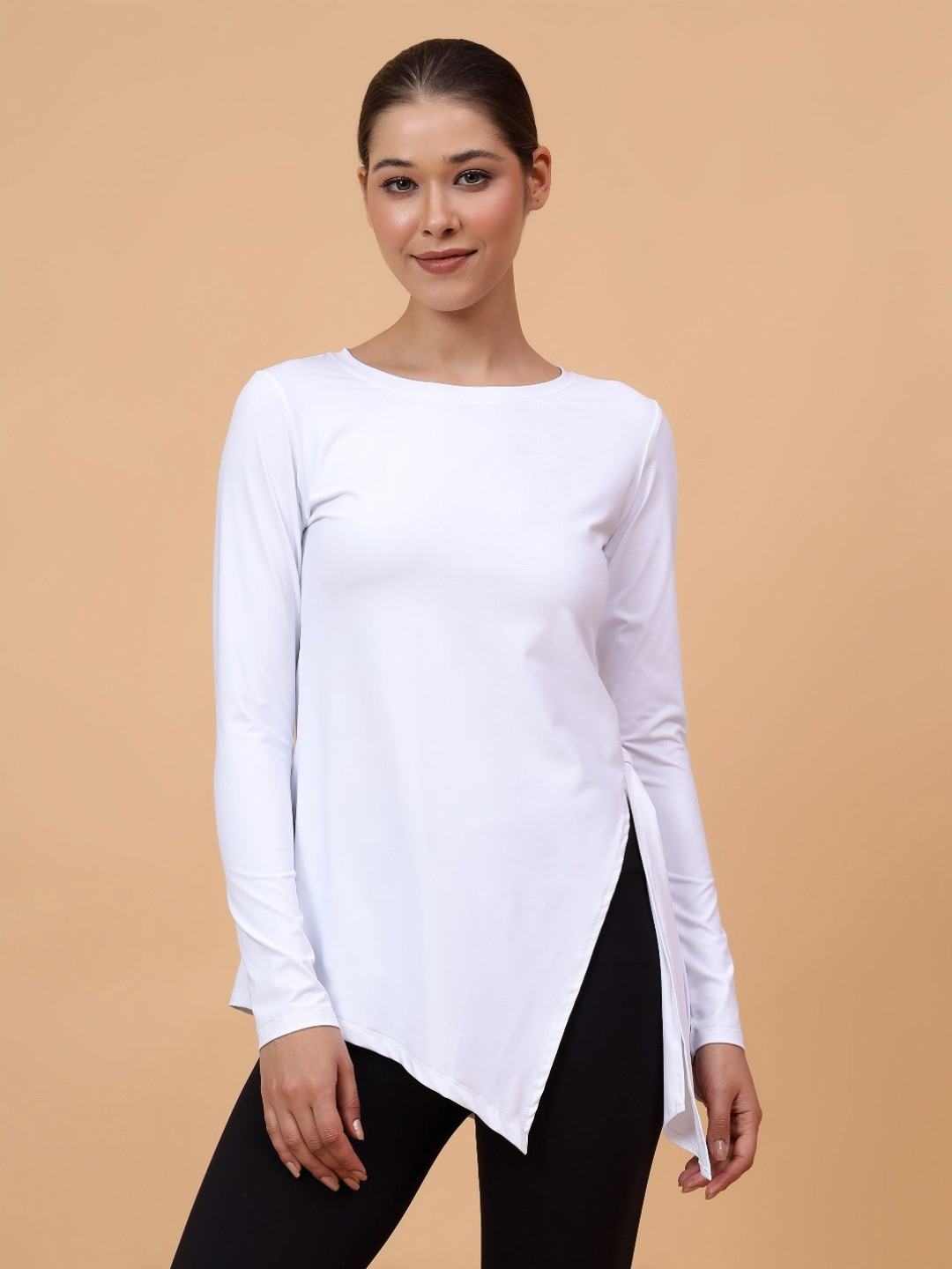 Fitkin Women Side Knot T-Shirt