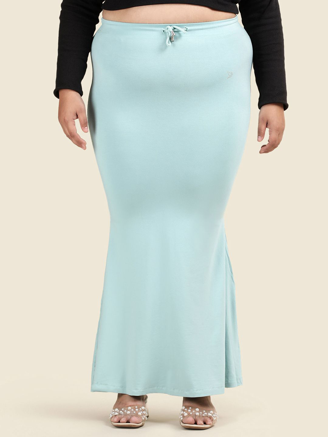 TWIN BIRDS Women Plus Size Super Soft Fabric Mermaid Saree Shapewear