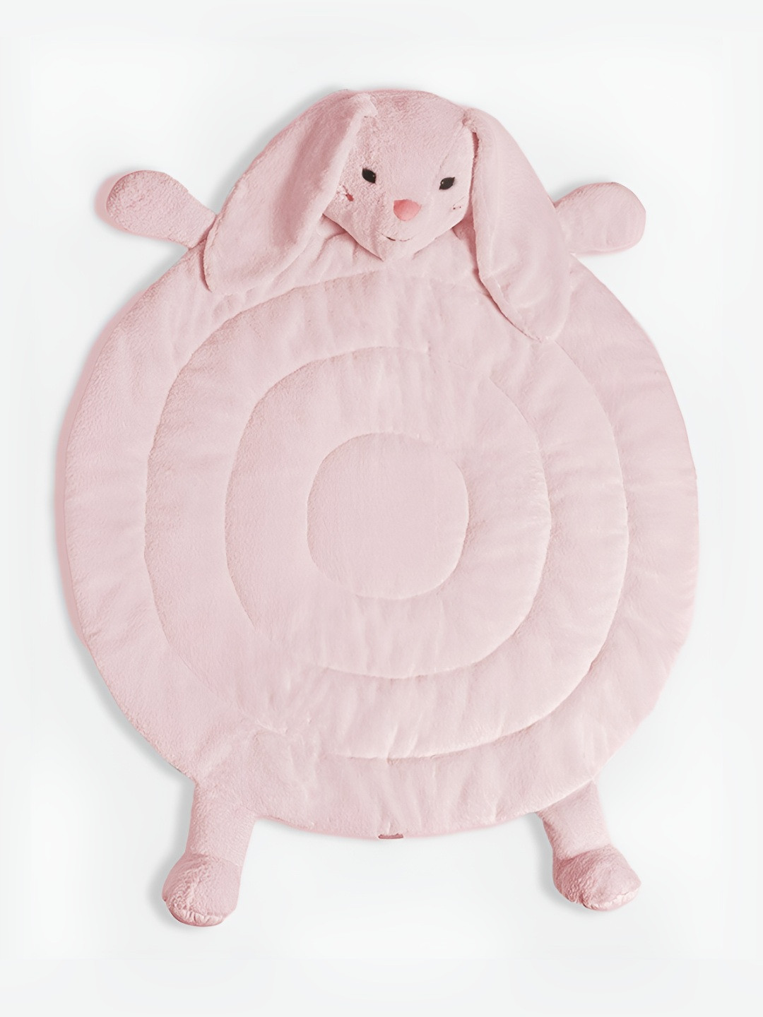 MiArcus Bunny-Shaped Kids Play Mat- Anti-Skid Design with 3D Bunny Face, Hands & Legs
