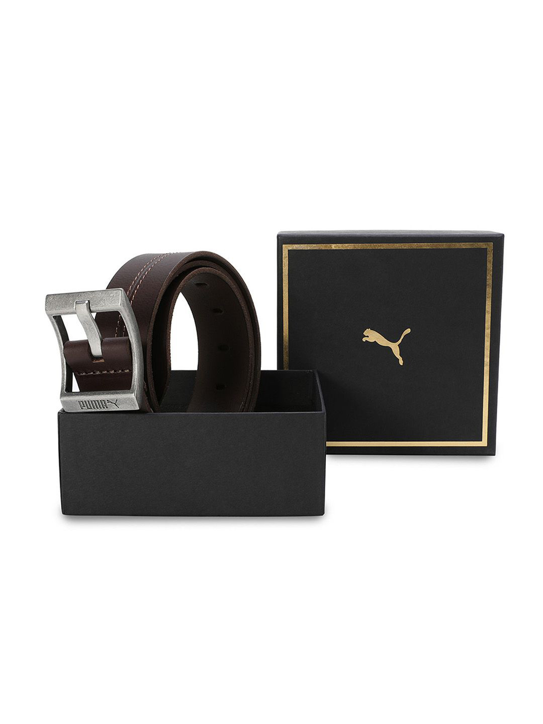 Puma IMPERIAL Unisex Genuine Leather Belt
